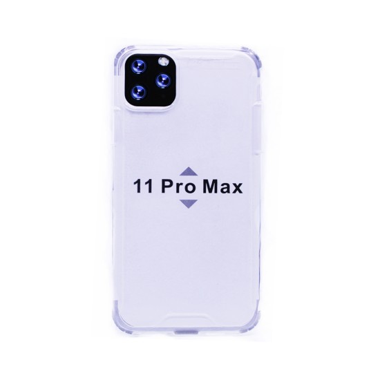 New Science Capa de Silicone com Cantos Rígidos para Apple iPhone 11 Pro Max Transparente New Science Capa de Silicone com Cantos Rígidos para Apple iPhone 11 Pro Max Transparente